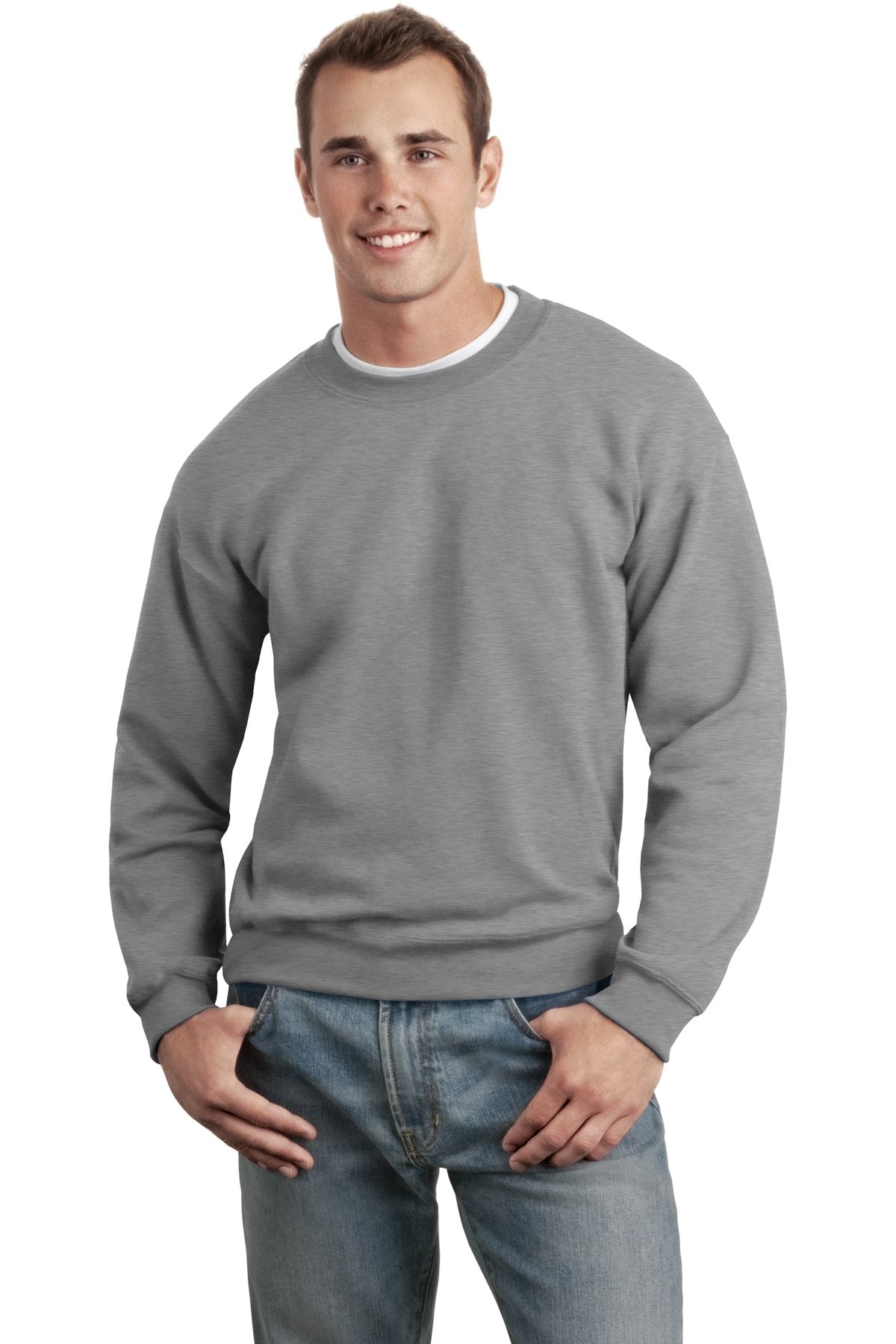 Gildan - DryBlend Crewneck Sweatshirt.  12000