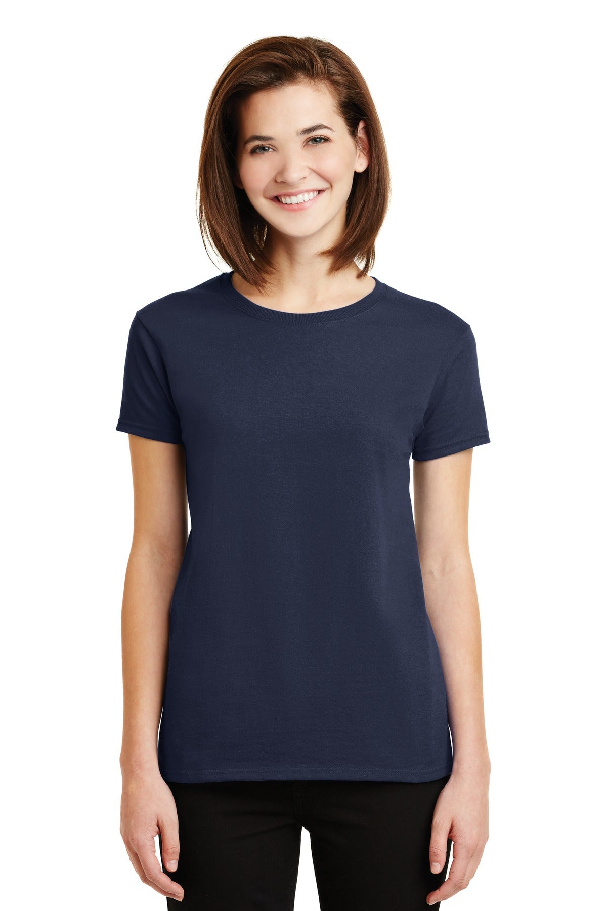 Gildan - Ladies Ultra Cotton 100% US Cotton T-Shirt. 2000L