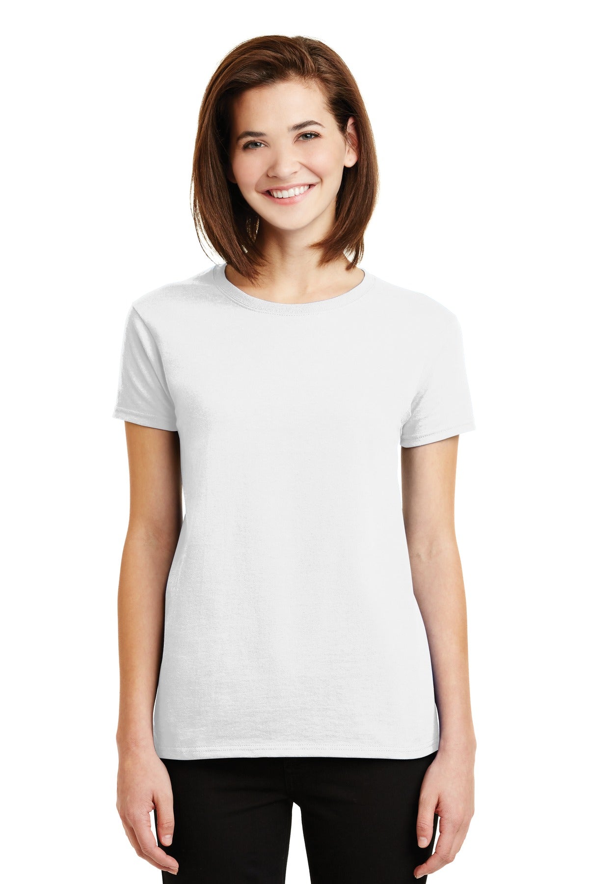 Gildan - Ladies Ultra Cotton 100% US Cotton T-Shirt. 2000L