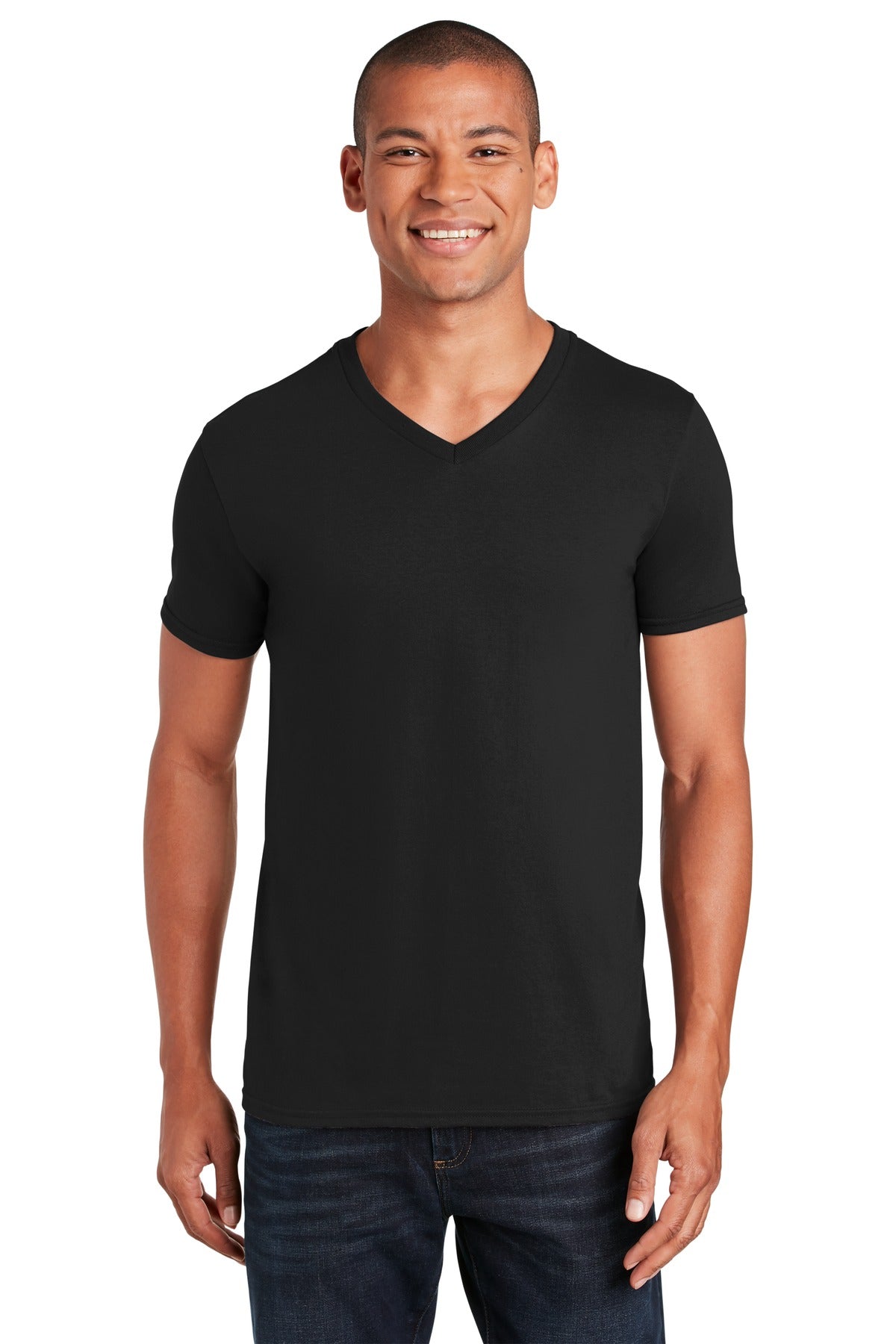 Gildan Softstyle V-Neck T-Shirt. 64V00