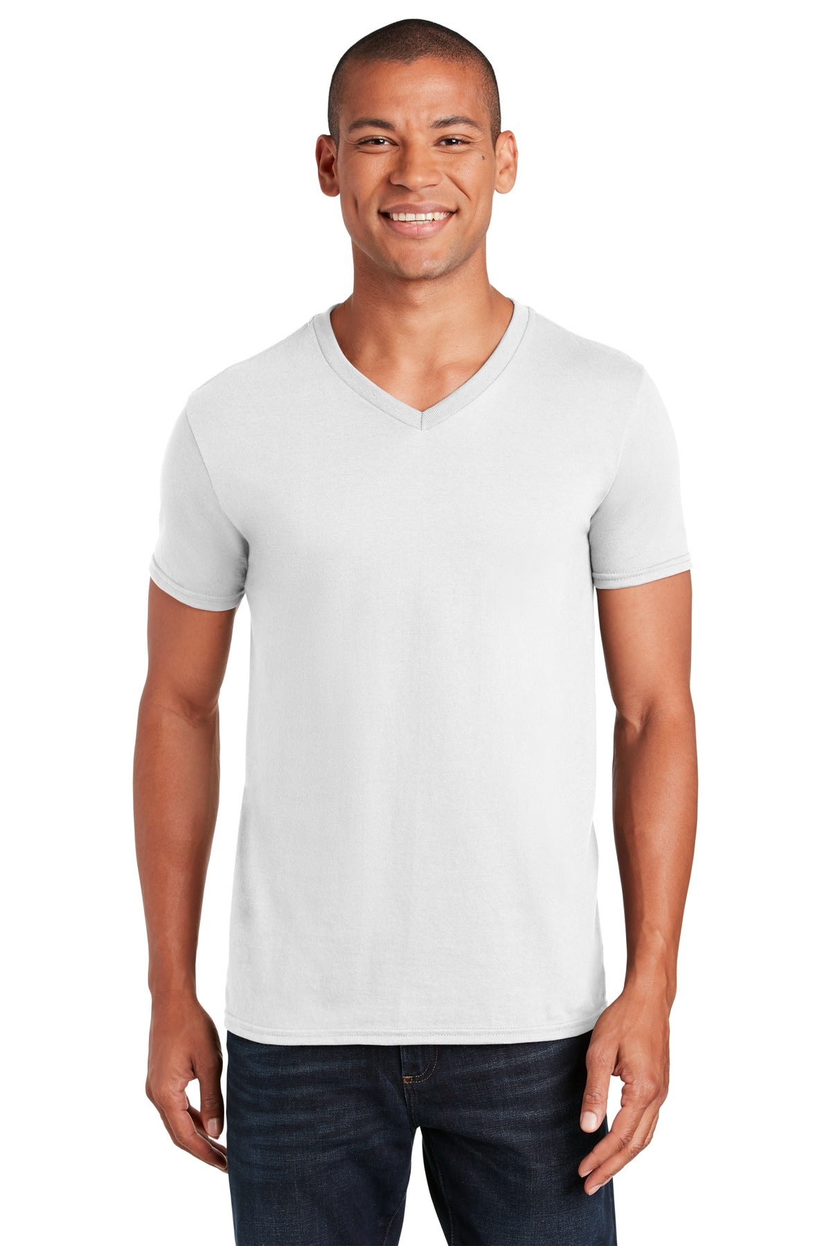 Gildan Softstyle V-Neck T-Shirt. 64V00