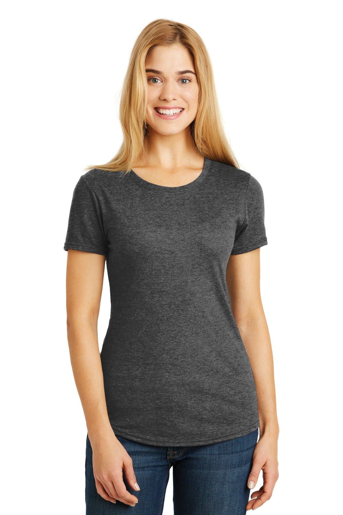 Gildan Ladies Tri-Blend Tee. 6750L