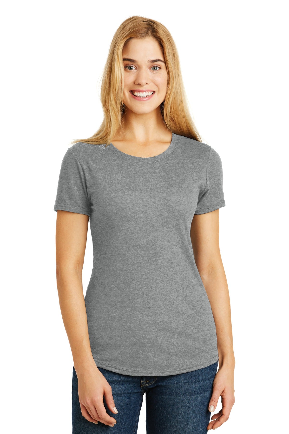 Gildan Ladies Tri-Blend Tee. 6750L