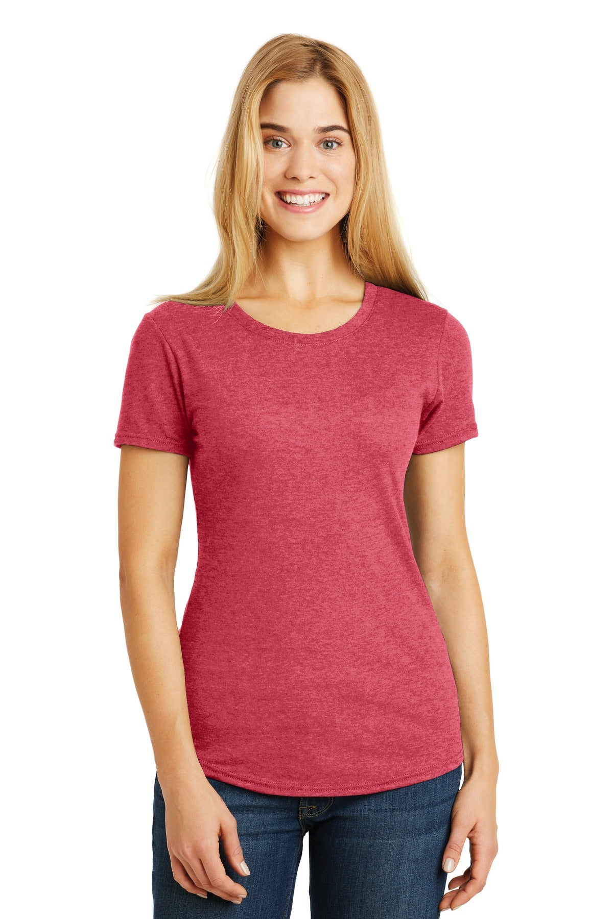 Gildan Ladies Tri-Blend Tee. 6750L