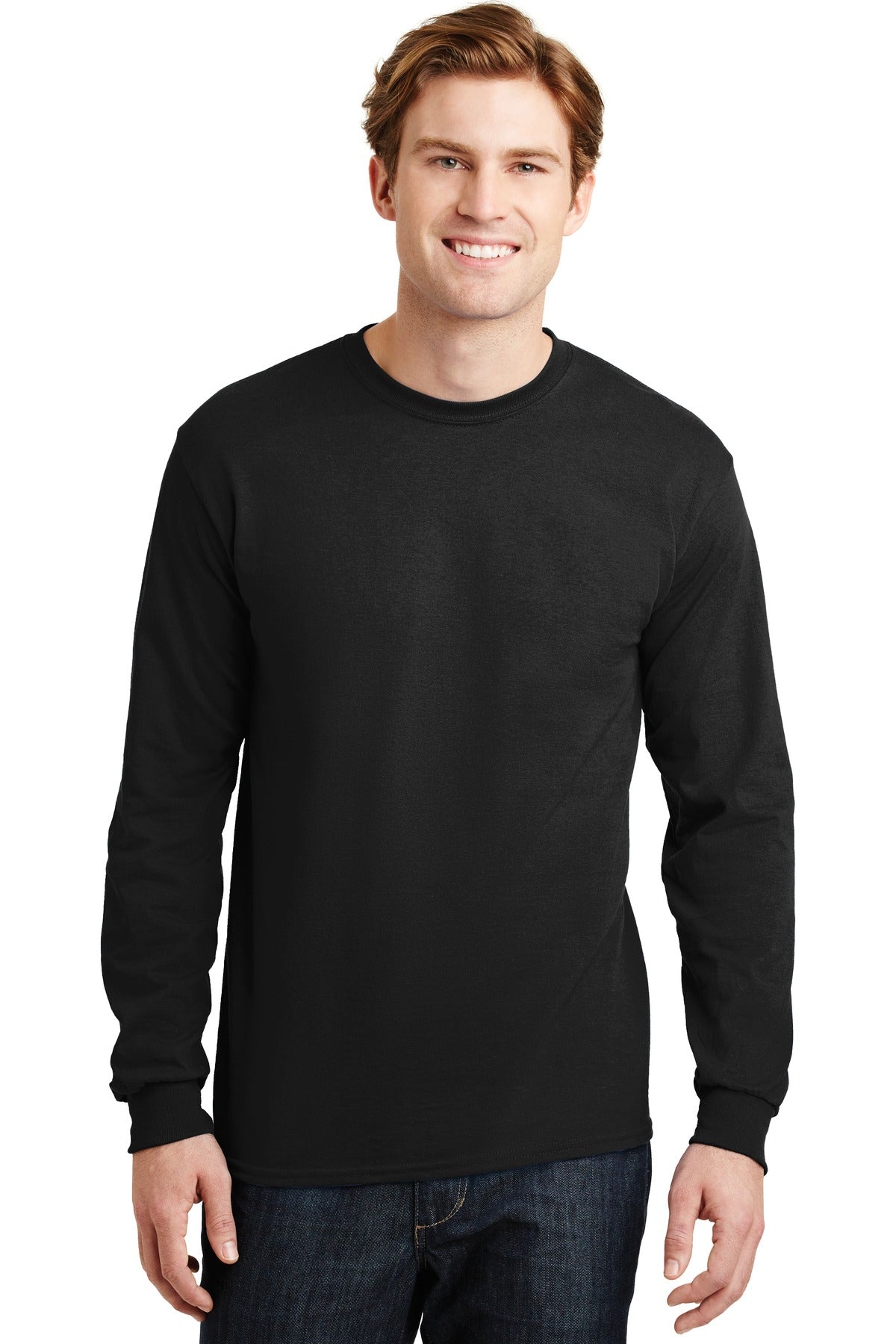 Gildan - DryBlend 50 Cotton/50 Poly Long Sleeve T-Shirt. 8400