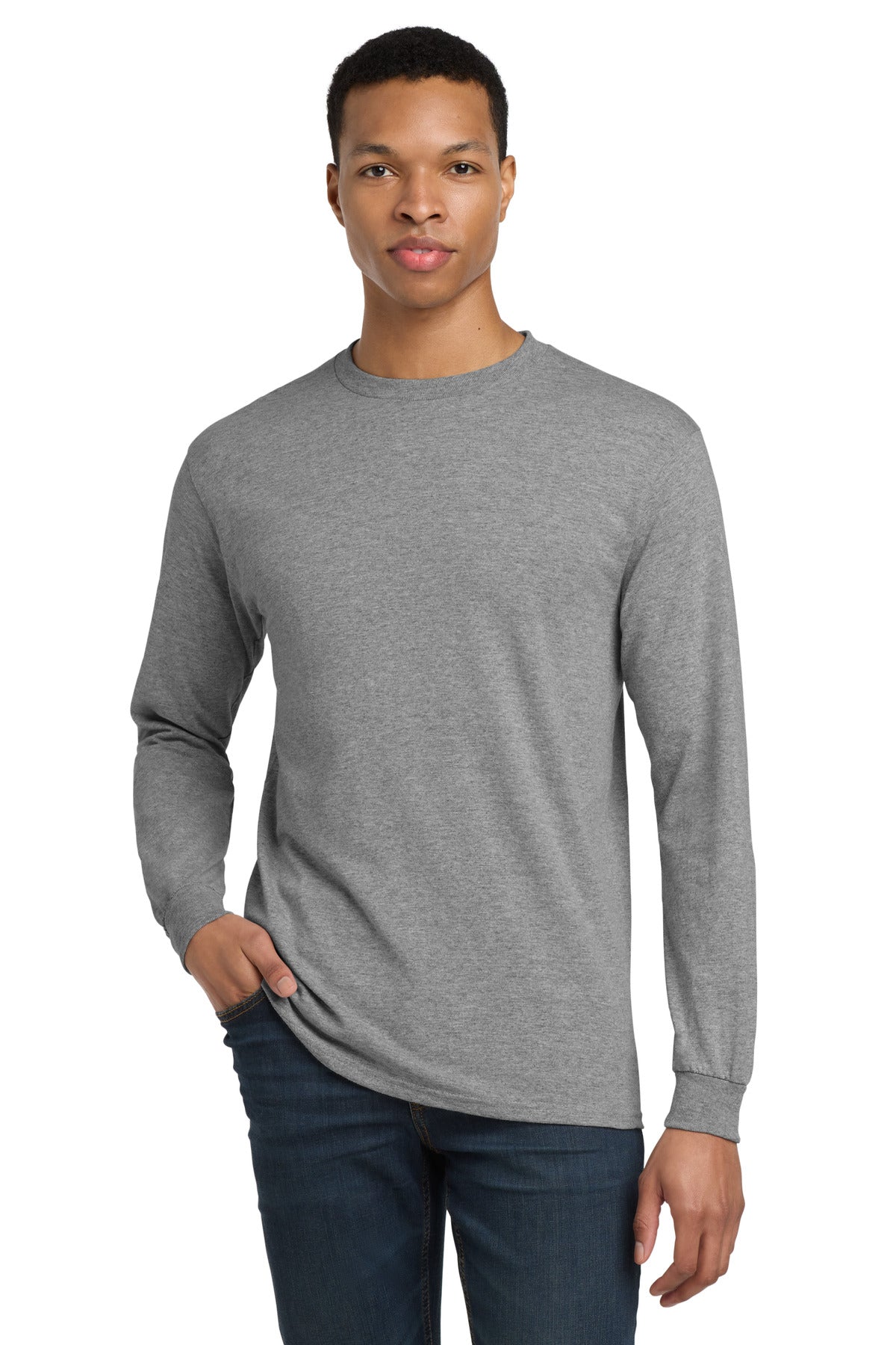 Gildan - DryBlend 50 Cotton/50 Poly Long Sleeve T-Shirt. 8400