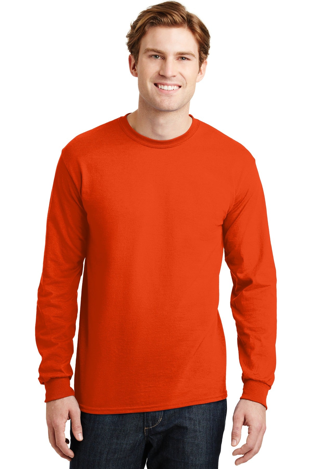 Gildan - DryBlend 50 Cotton/50 Poly Long Sleeve T-Shirt. 8400