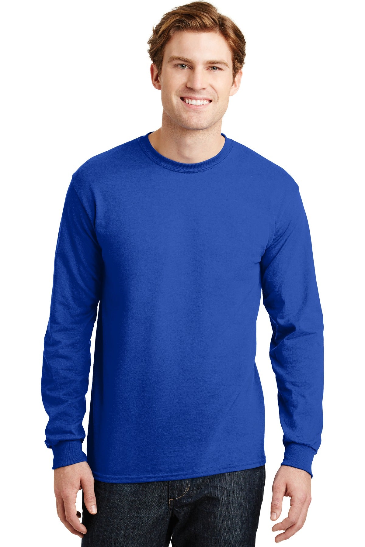 Gildan - DryBlend 50 Cotton/50 Poly Long Sleeve T-Shirt. 8400