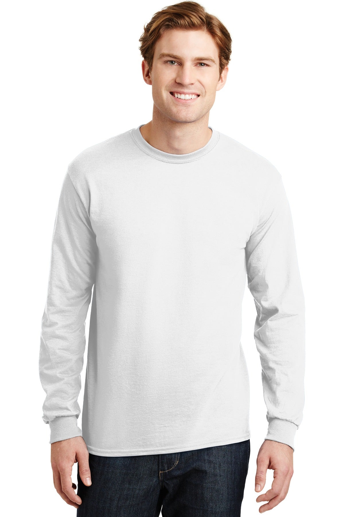 Gildan - DryBlend 50 Cotton/50 Poly Long Sleeve T-Shirt. 8400