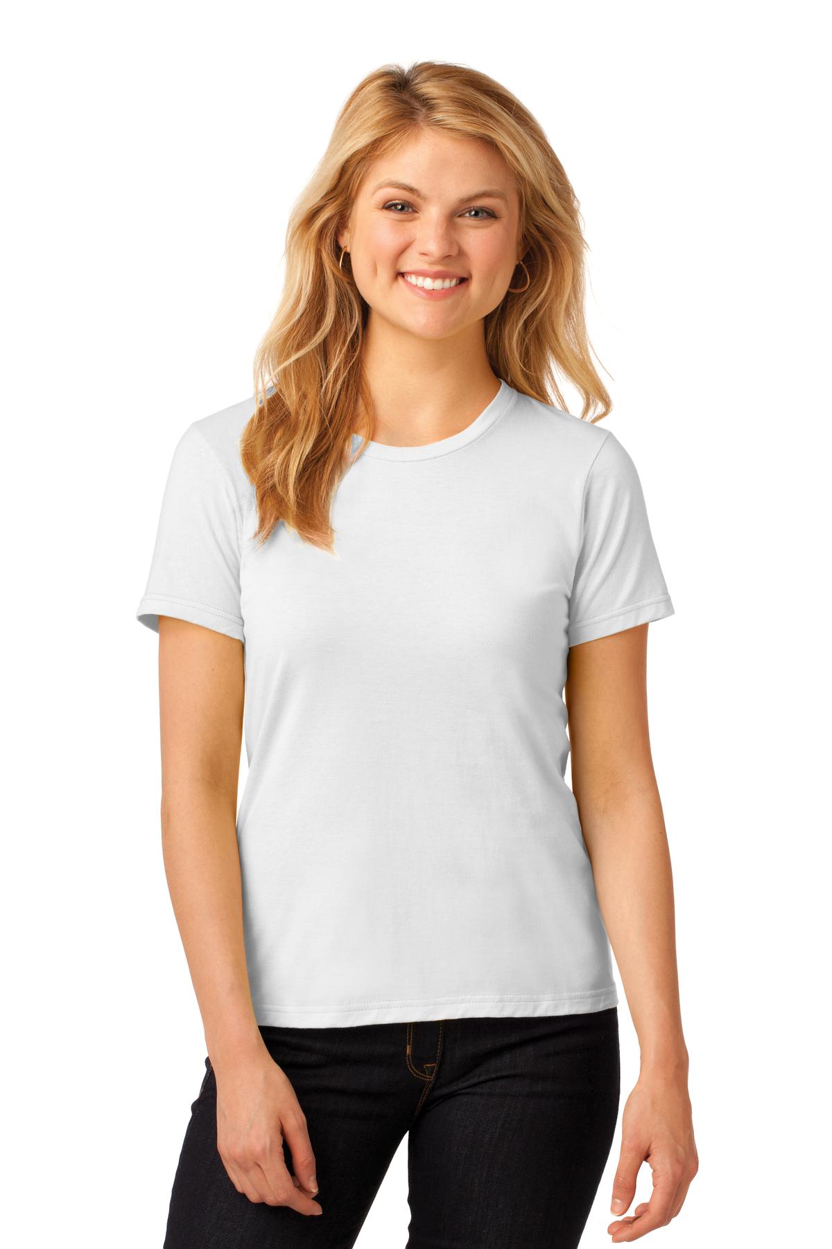 Gildan Ladies 100% Ring Spun Cotton T-Shirt. 880