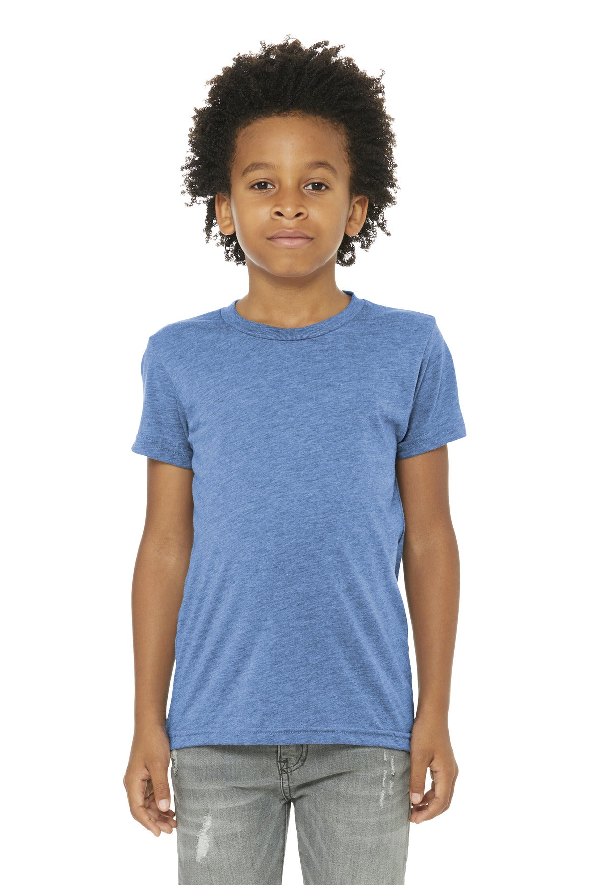 BELLA+CANVAS  Youth Triblend Short Sleeve Tee. BC3413Y