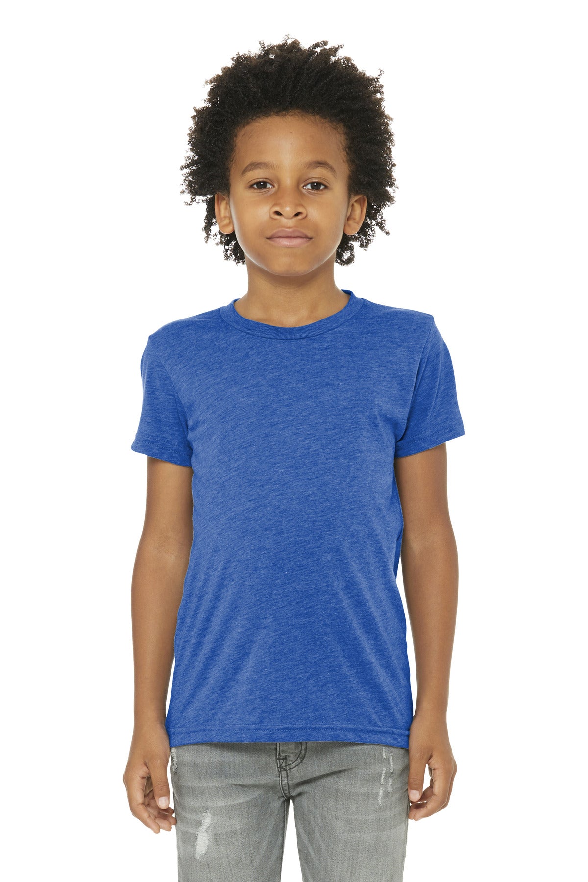 BELLA+CANVAS  Youth Triblend Short Sleeve Tee. BC3413Y