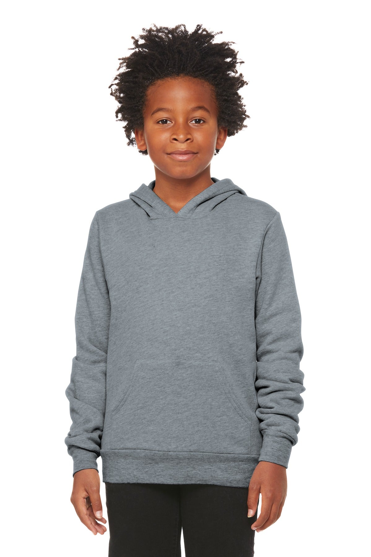 BELLA+CANVAS  Youth Sponge Fleece Pullover Hoodie BC3719Y