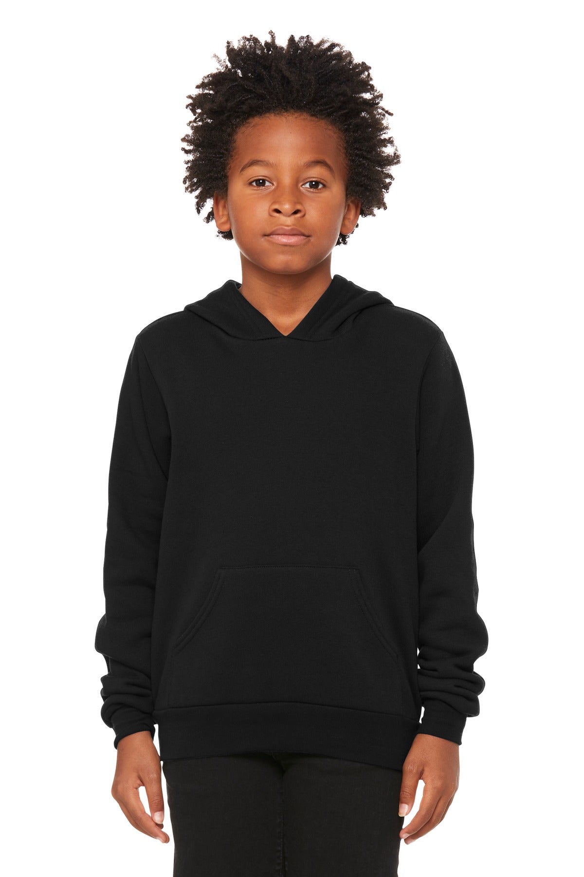 BELLA+CANVAS  Youth Sponge Fleece Pullover Hoodie BC3719Y