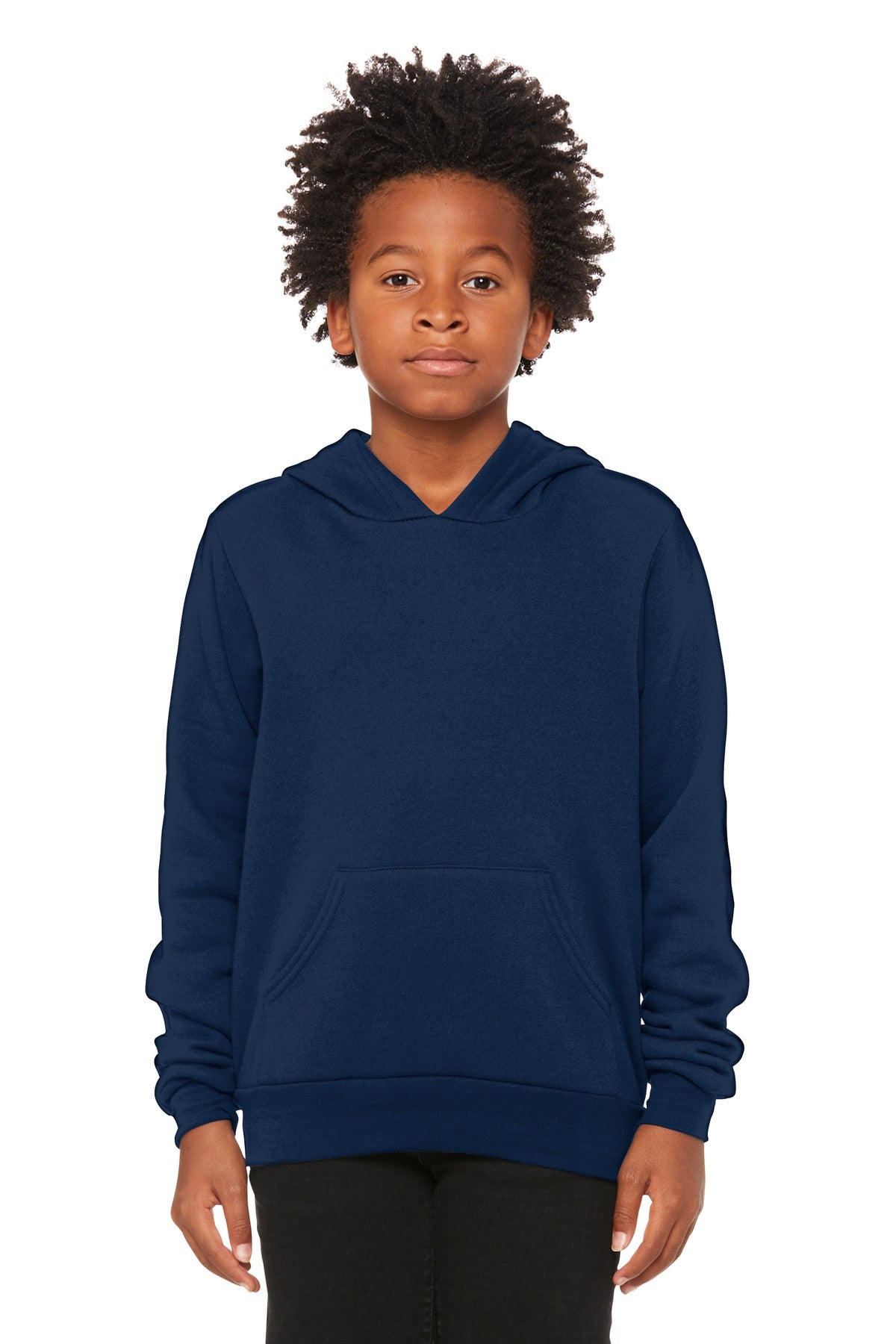 BELLA+CANVAS  Youth Sponge Fleece Pullover Hoodie BC3719Y