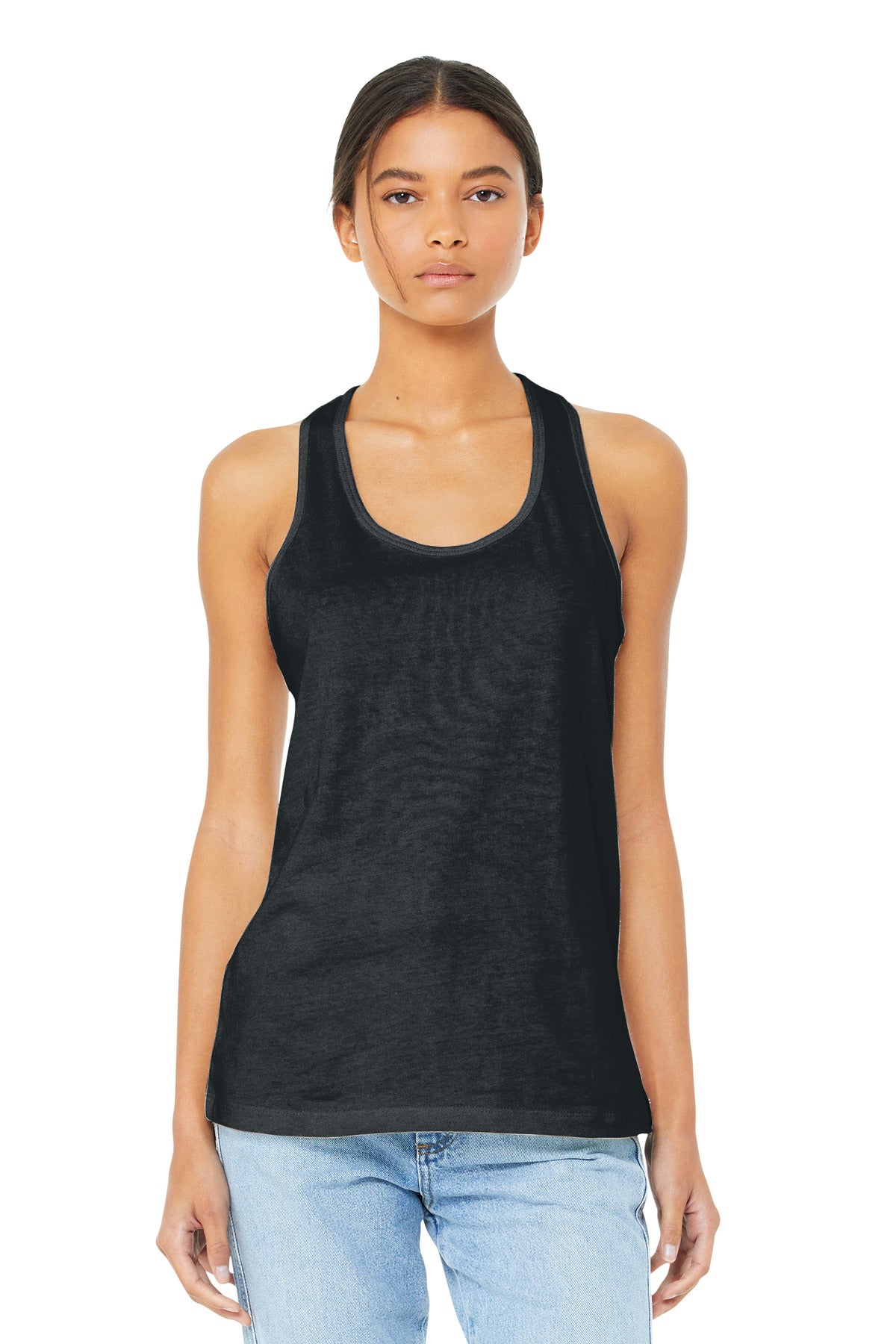 BELLA+CANVAS  Women's Jersey Racerback Tank. BC6008