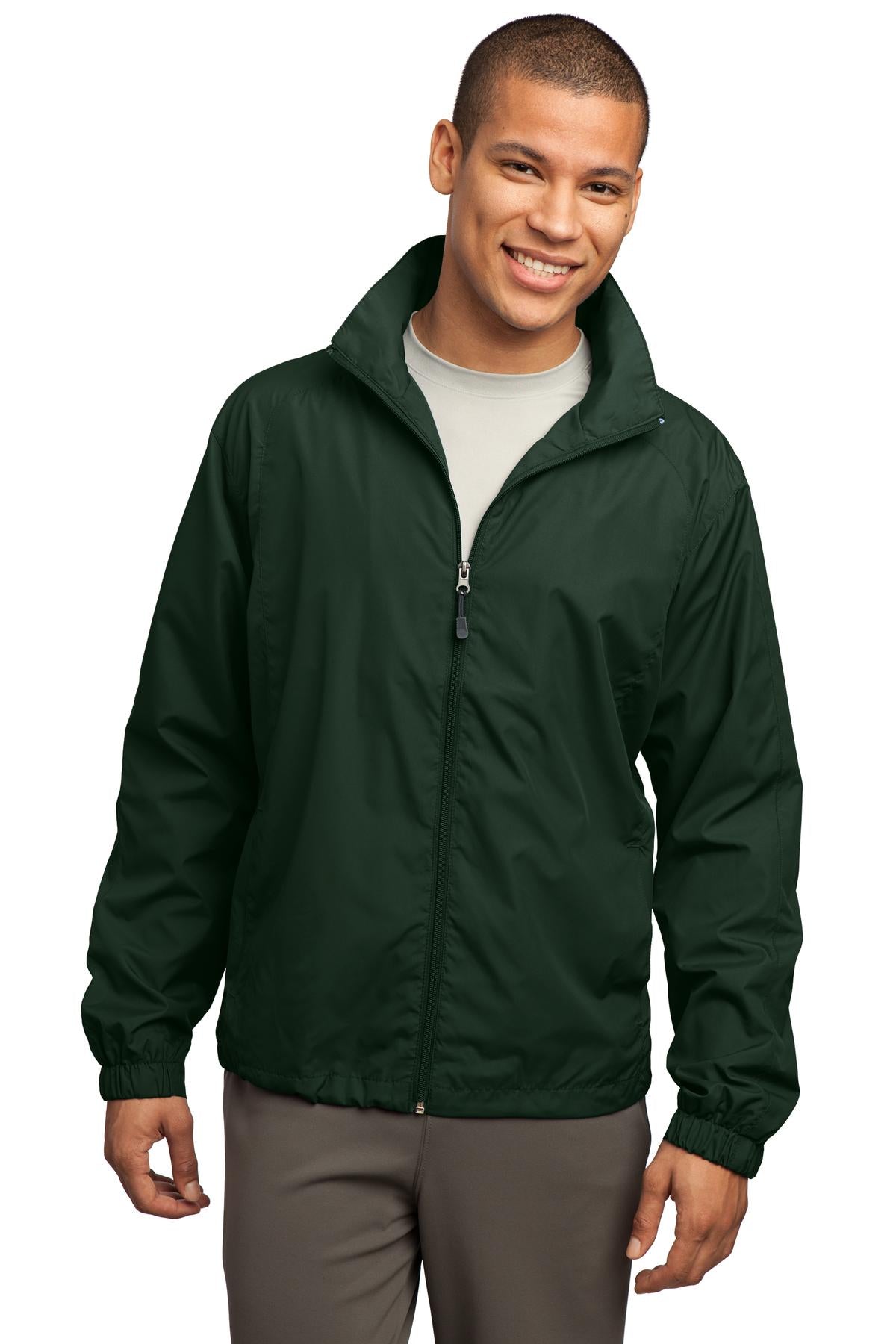 Sport-Tek Full-Zip Wind Jacket. JST70