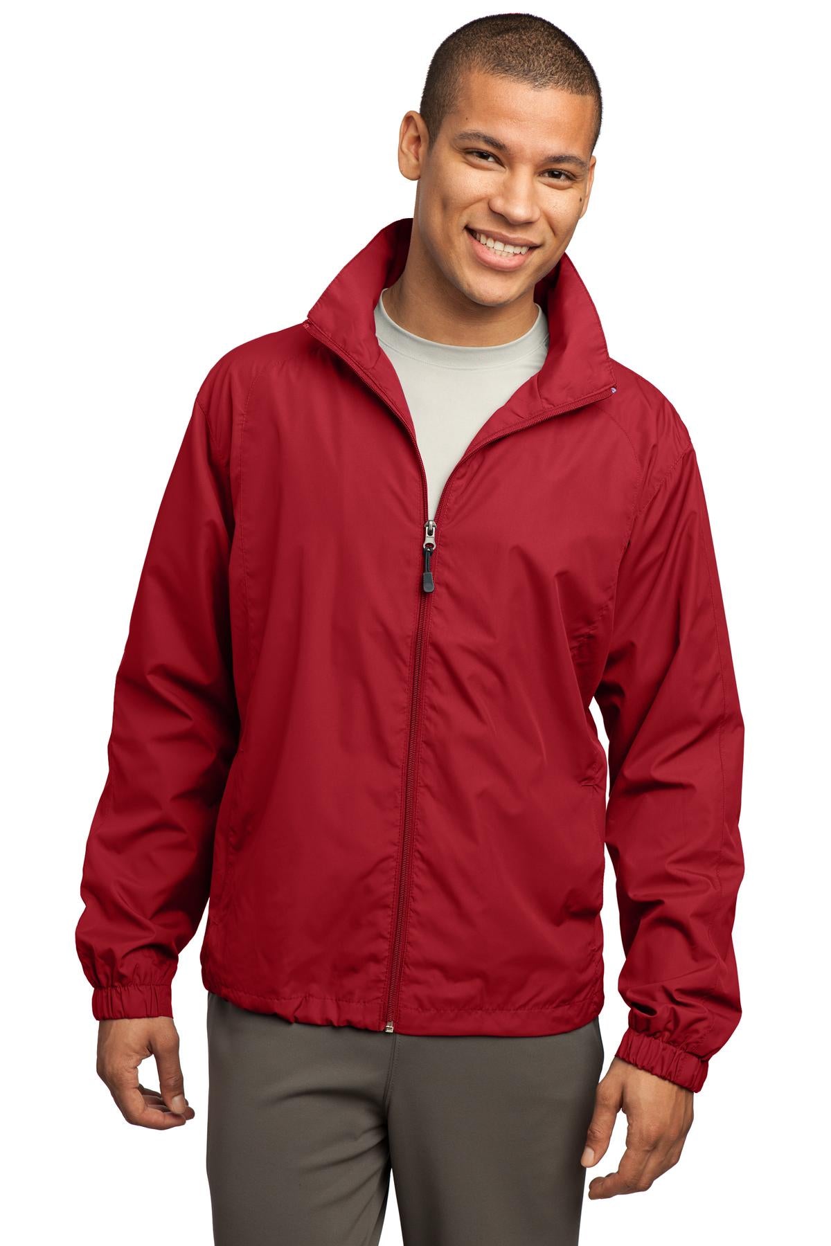 Sport-Tek Full-Zip Wind Jacket. JST70