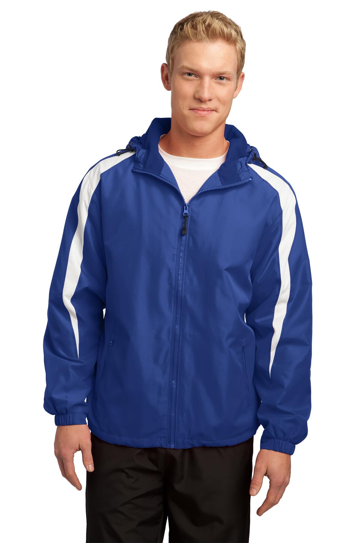 Sport-Tek Fleece-Lined Colorblock Jacket. JST81