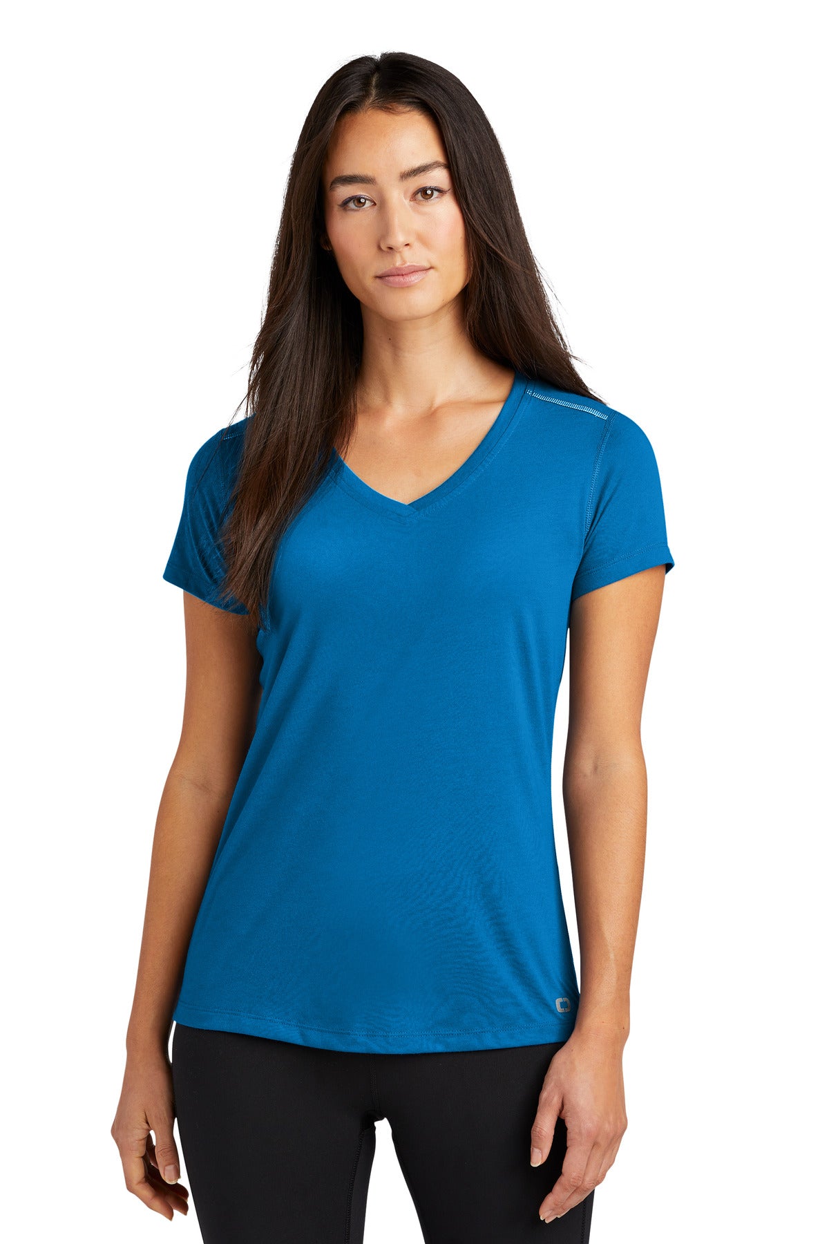 OGIO  Ladies Peak V-Neck Tee. LOE337