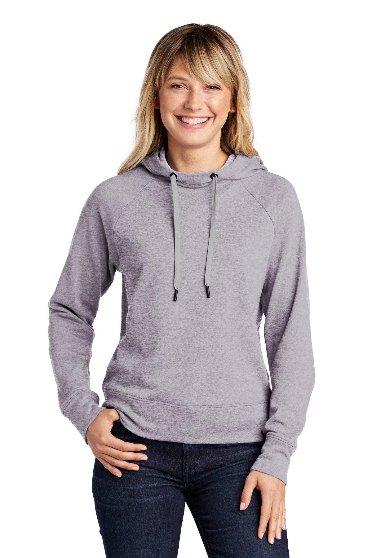 Sport-Tek  Ladies Lightweight French Terry Pullover Hoodie. LST272