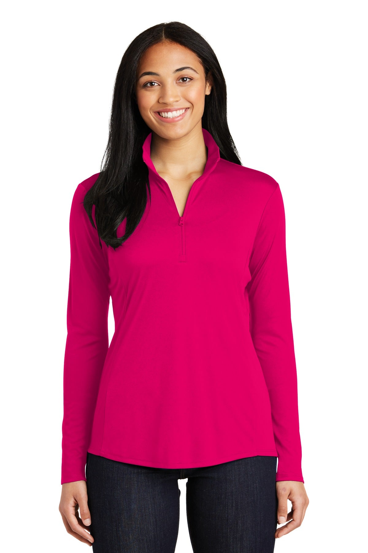 Sport-Tek Ladies PosiCharge Competitor‚Ñ¢ 1/4-Zip Pullover. LST357