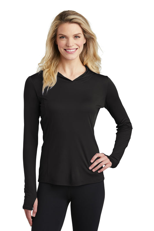 Sport-Tek  Ladies PosiCharge  Competitor ‚Ñ¢ Hooded Pullover. LST358