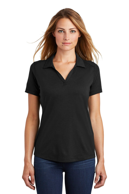 Sport-Tek  Ladies PosiCharge  Tri-Blend Wicking Polo. LST405