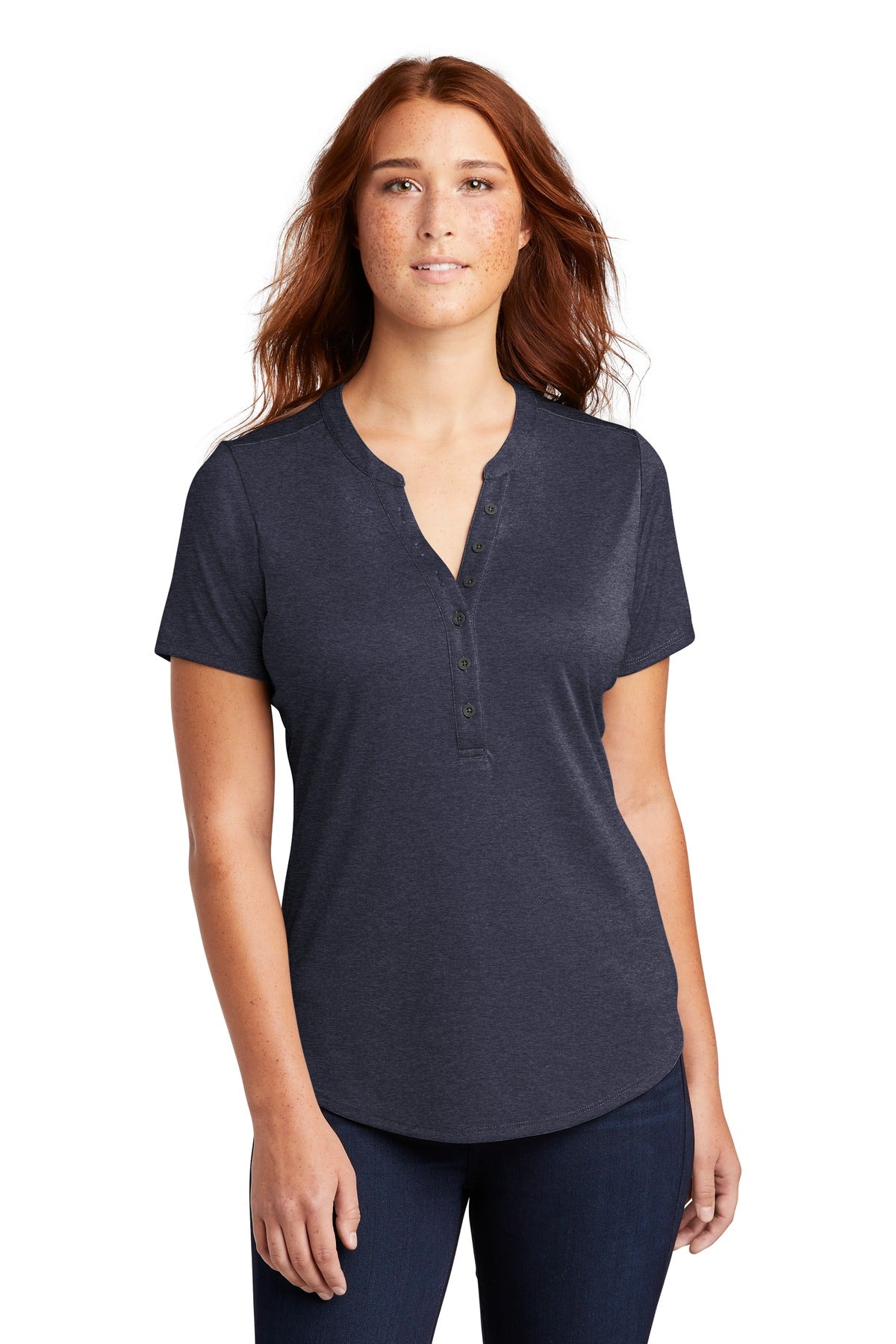 Sport-Tek  Ladies Endeavor Henley. LST468