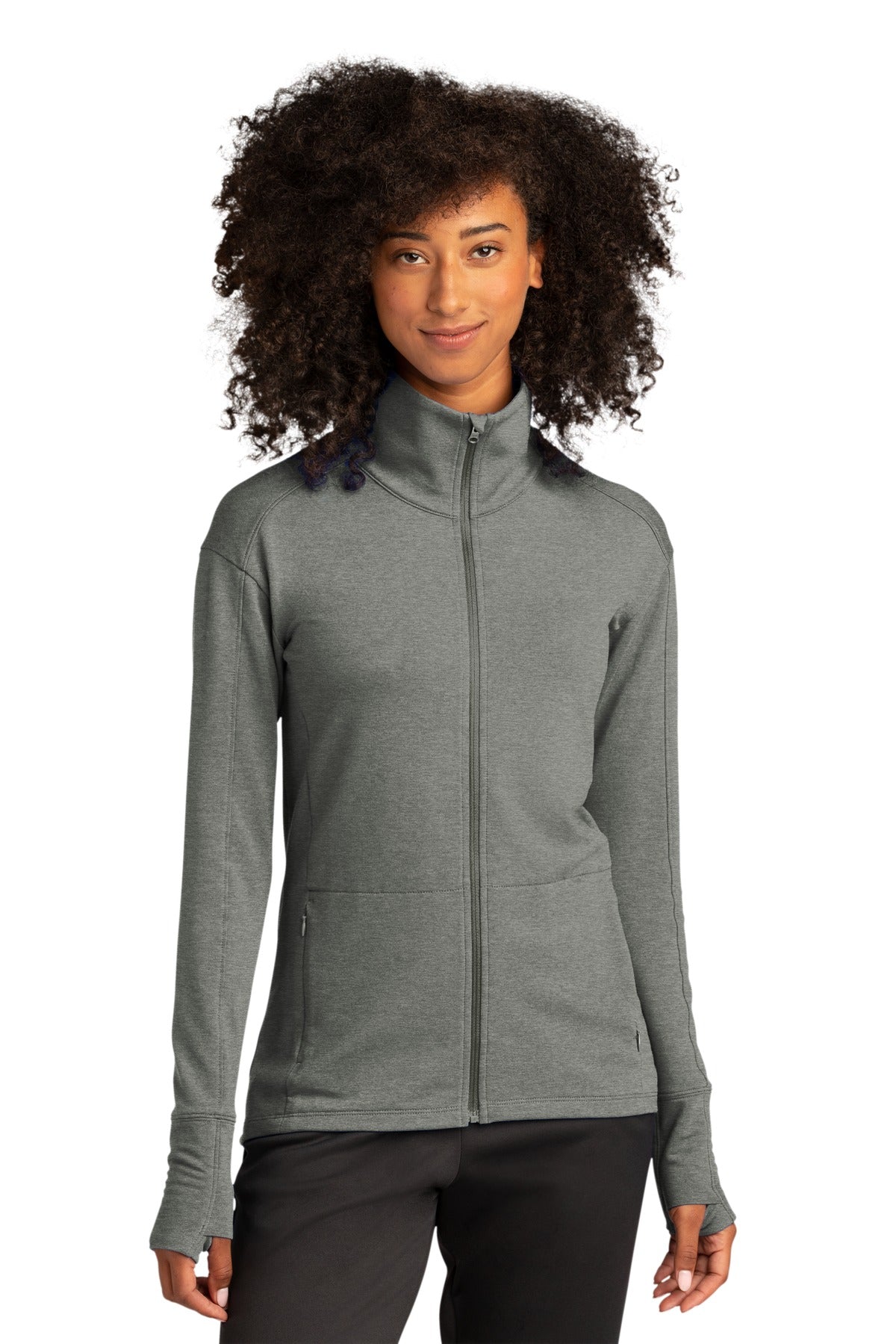 Sport-Tek Ladies Sport-Wick Flex Fleece Full-Zip. LST560