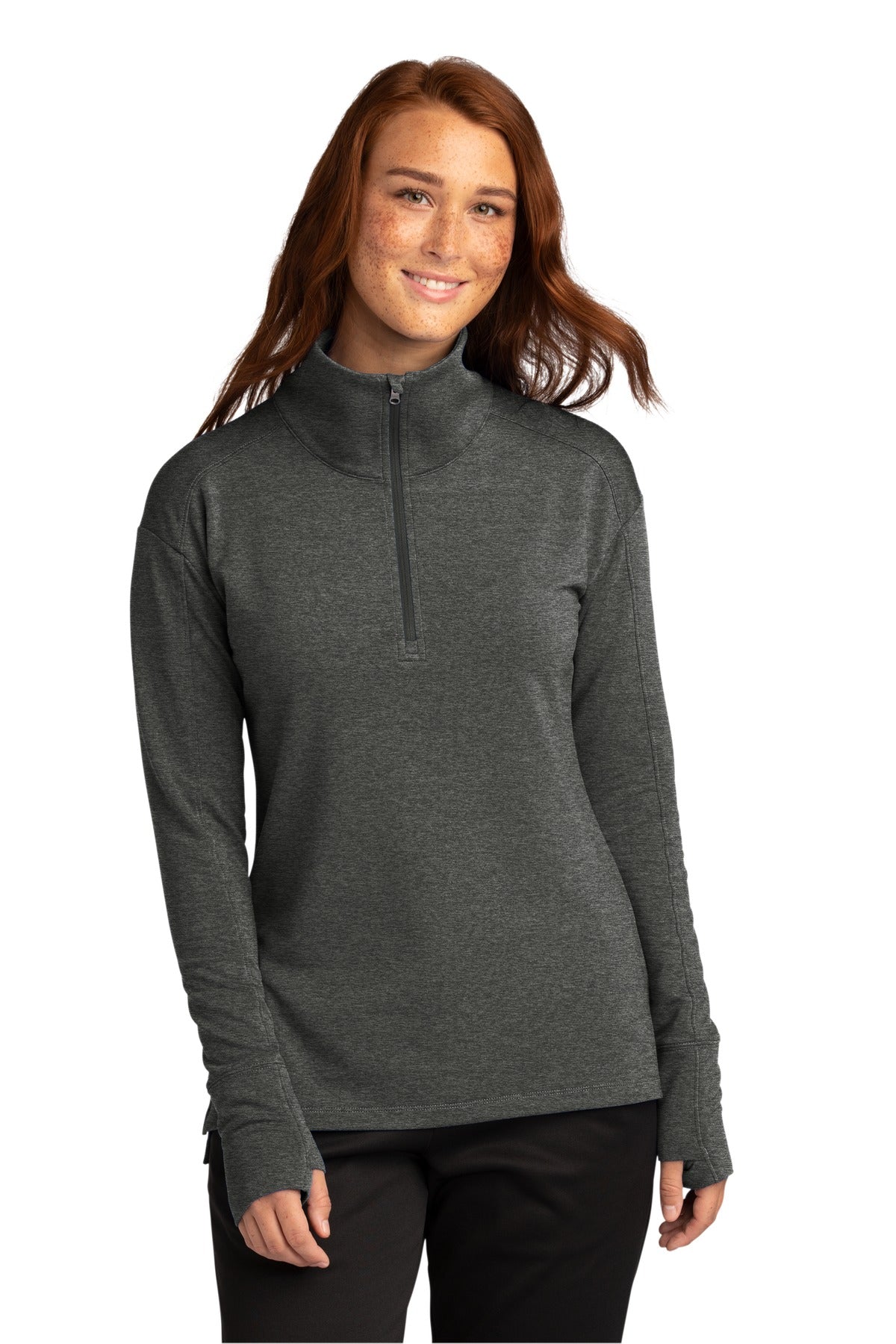 Sport-Tek Ladies Sport-Wick Flex Fleece 1/4-Zip. LST561