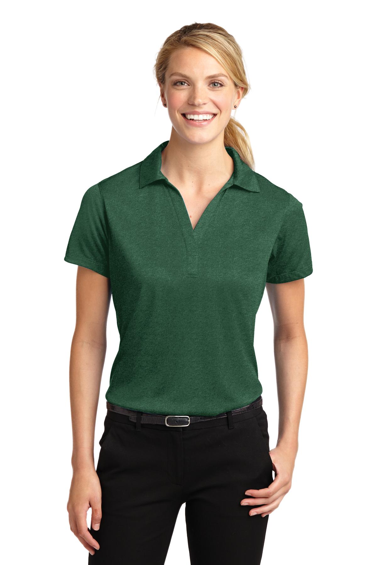 Sport-Tek Ladies Heather Contender‚Ñ¢ Polo. LST660