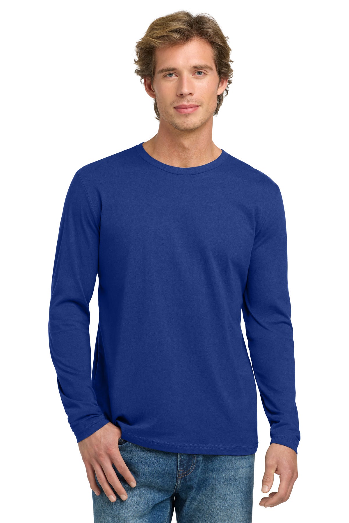 Next Level Apparel Cotton Long Sleeve Tee. NL3601