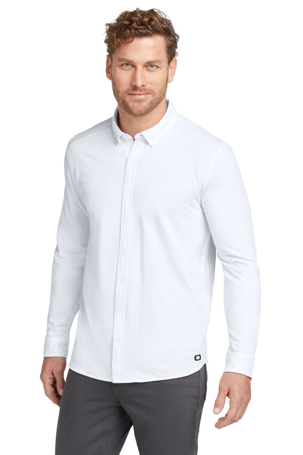 OGIO   Code Stretch Long Sleeve Button-Up. OG145