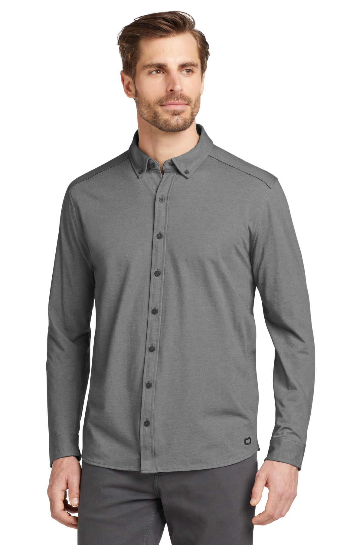 OGIO   Code Stretch Long Sleeve Button-Up. OG145