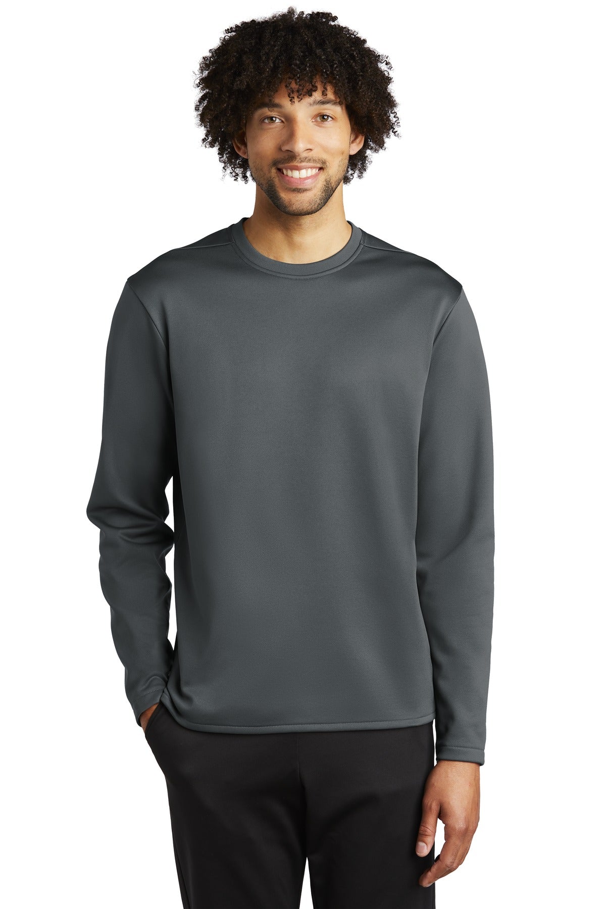 Sport-Tek  Sport-Wick  Fleece Pullover Crew. ST248