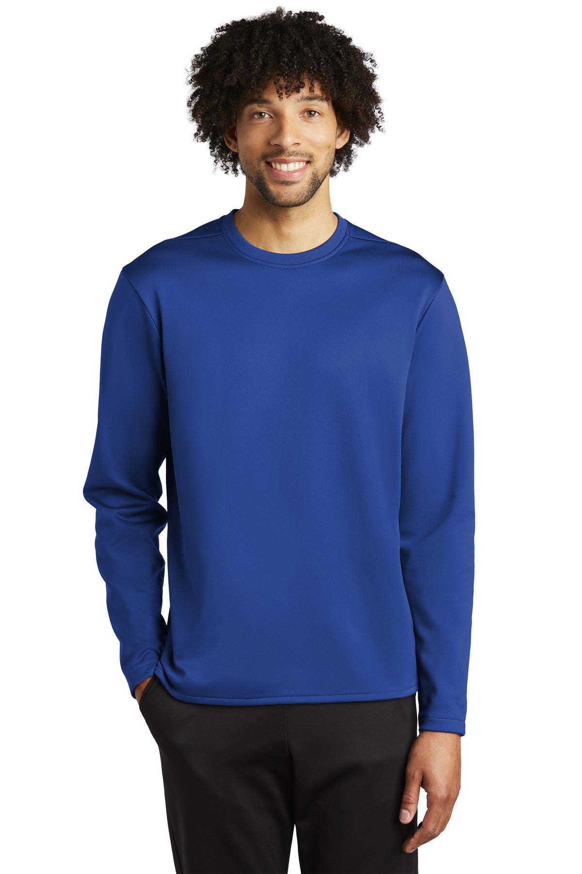 Sport-Tek  Sport-Wick  Fleece Pullover Crew. ST248