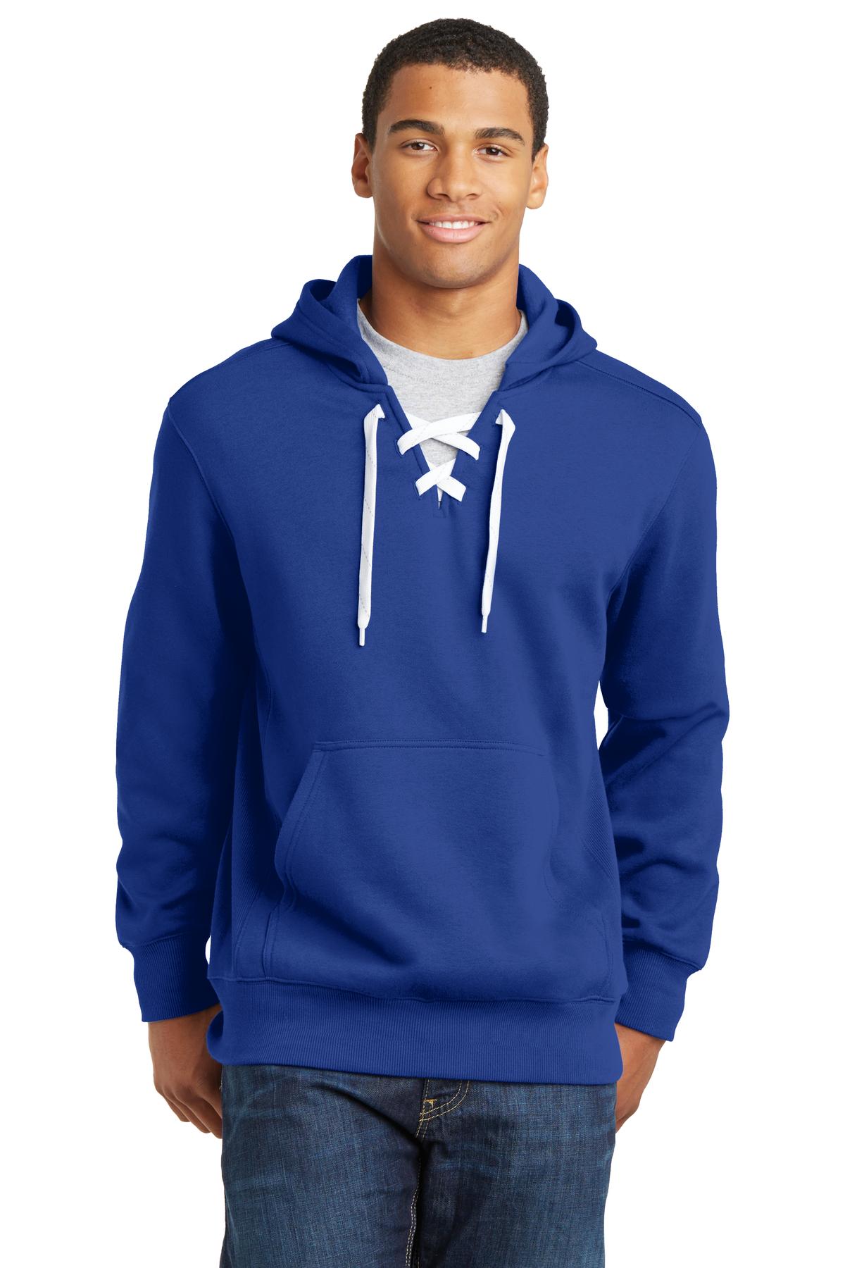 Sport-Tek Lace Up Pullover Hooded Sweatshirt. ST271