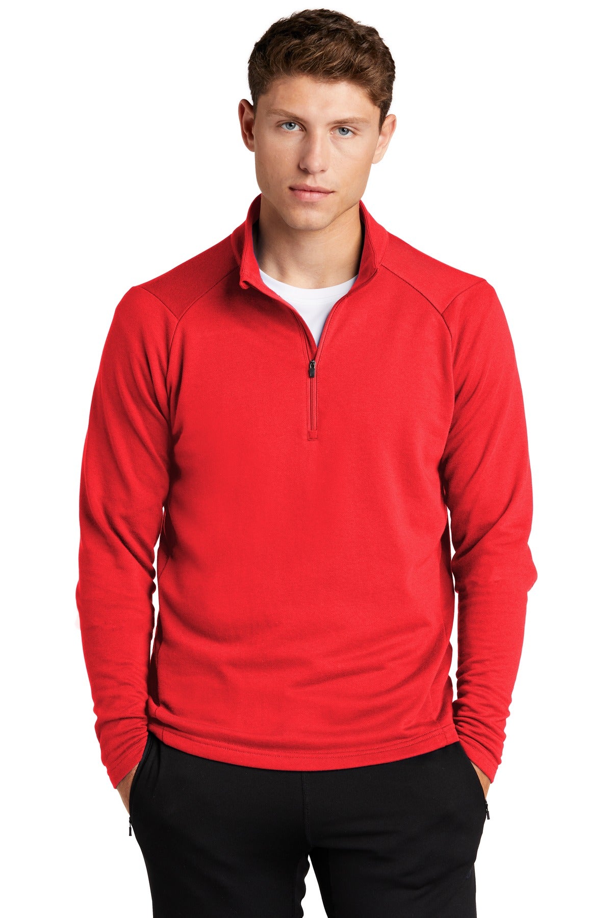 Sport-Tek  Lightweight French Terry 1/4-Zip Pullover. ST273