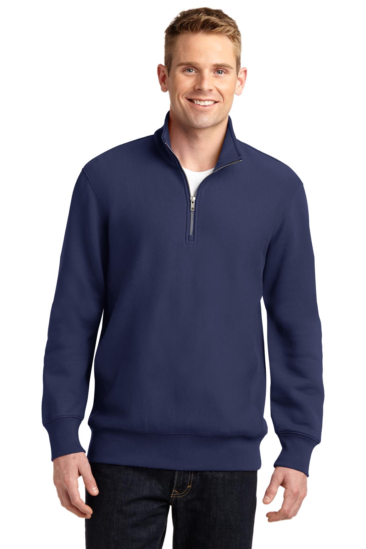 Sport-Tek Super Heavyweight 1/4-Zip Pullover Sweatshirt. ST283