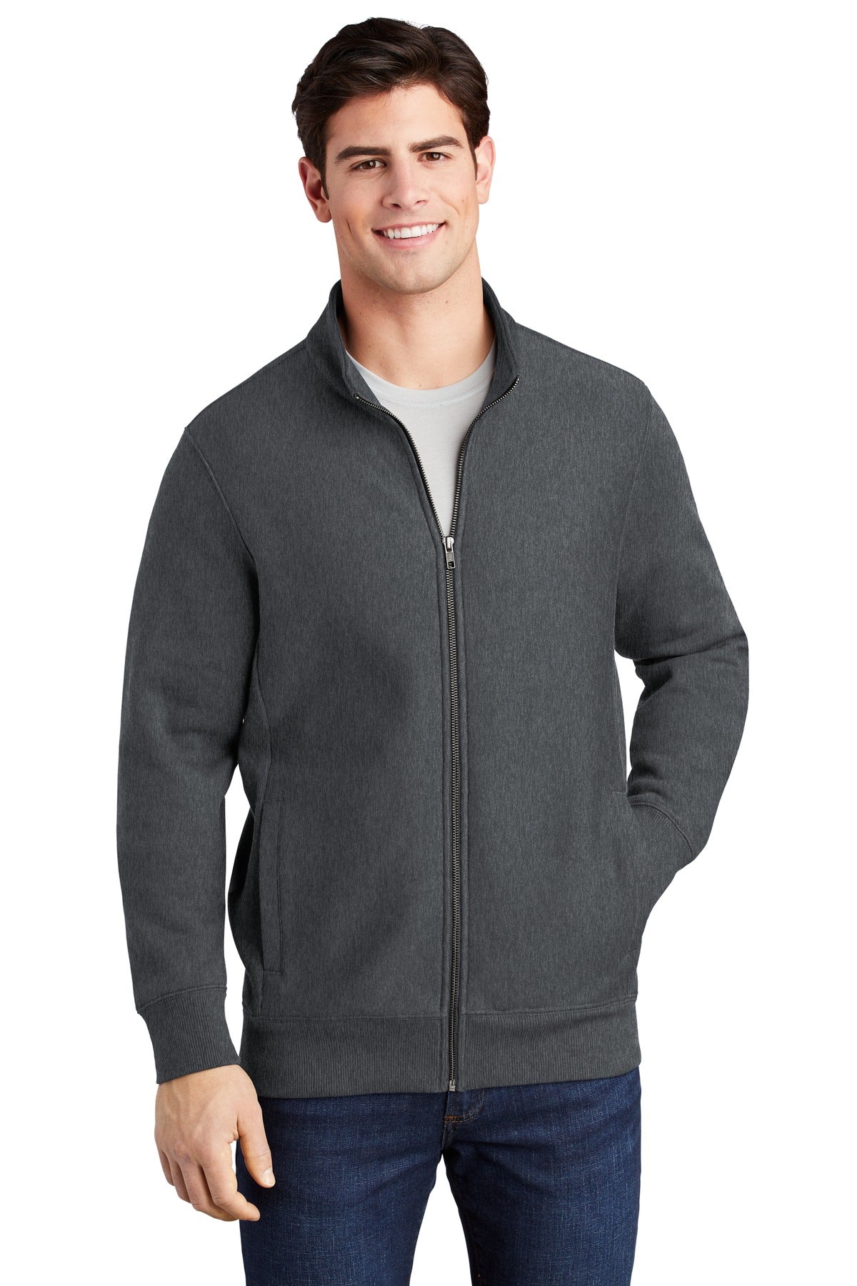 Sport-Tek  Super Heavyweight Full-Zip Sweatshirt ST284