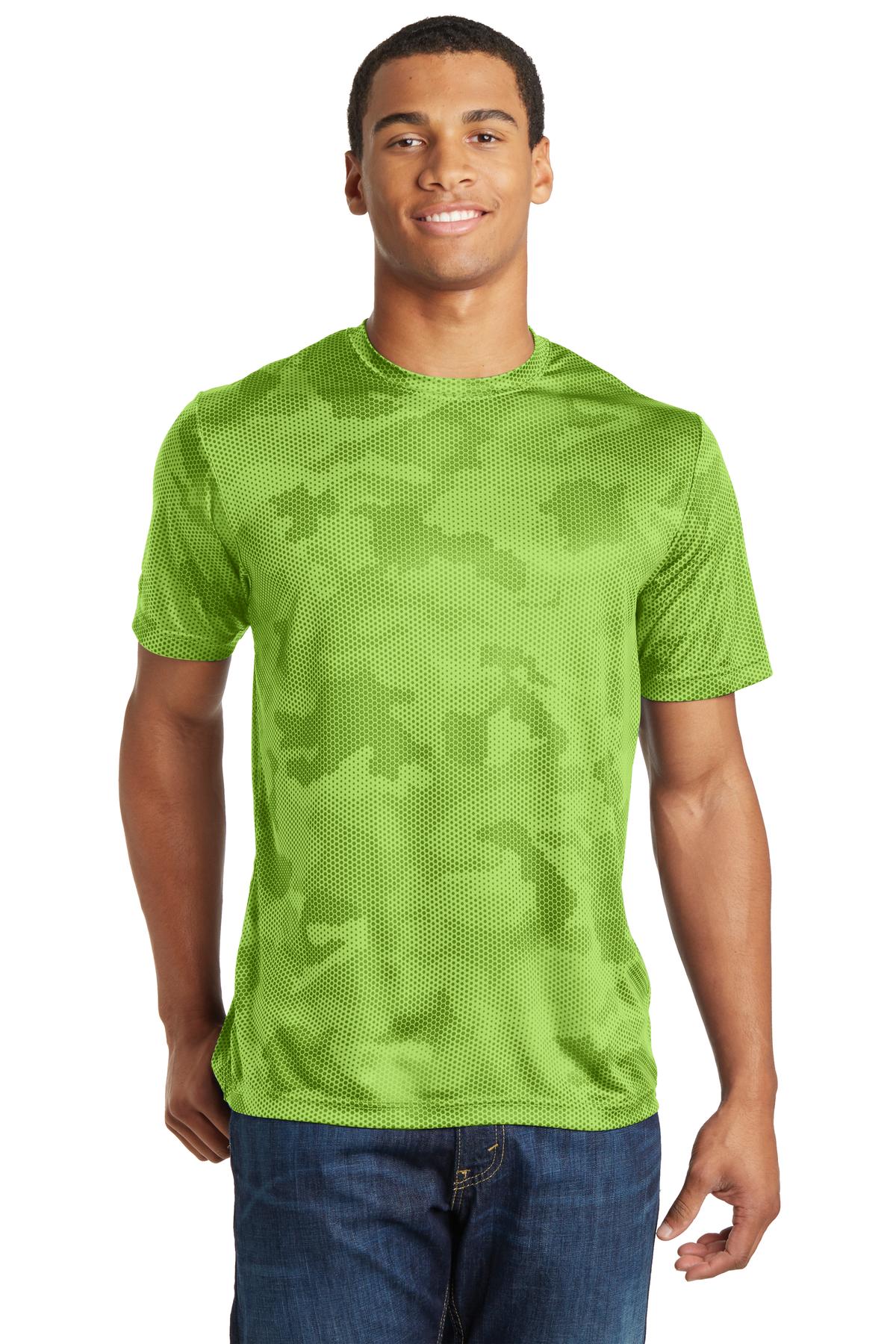 Sport-Tek CamoHex Tee. ST370