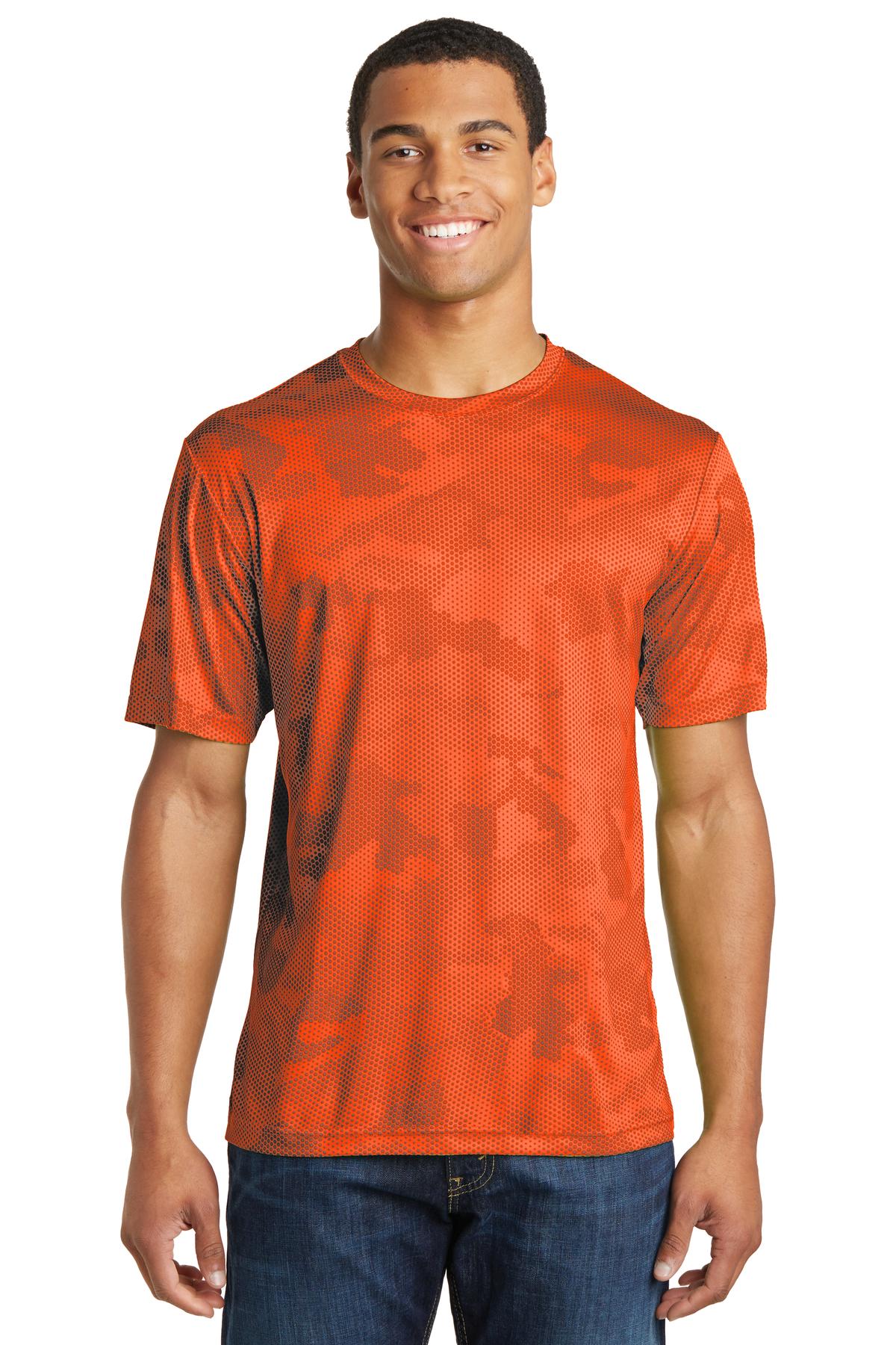 Sport-Tek CamoHex Tee. ST370