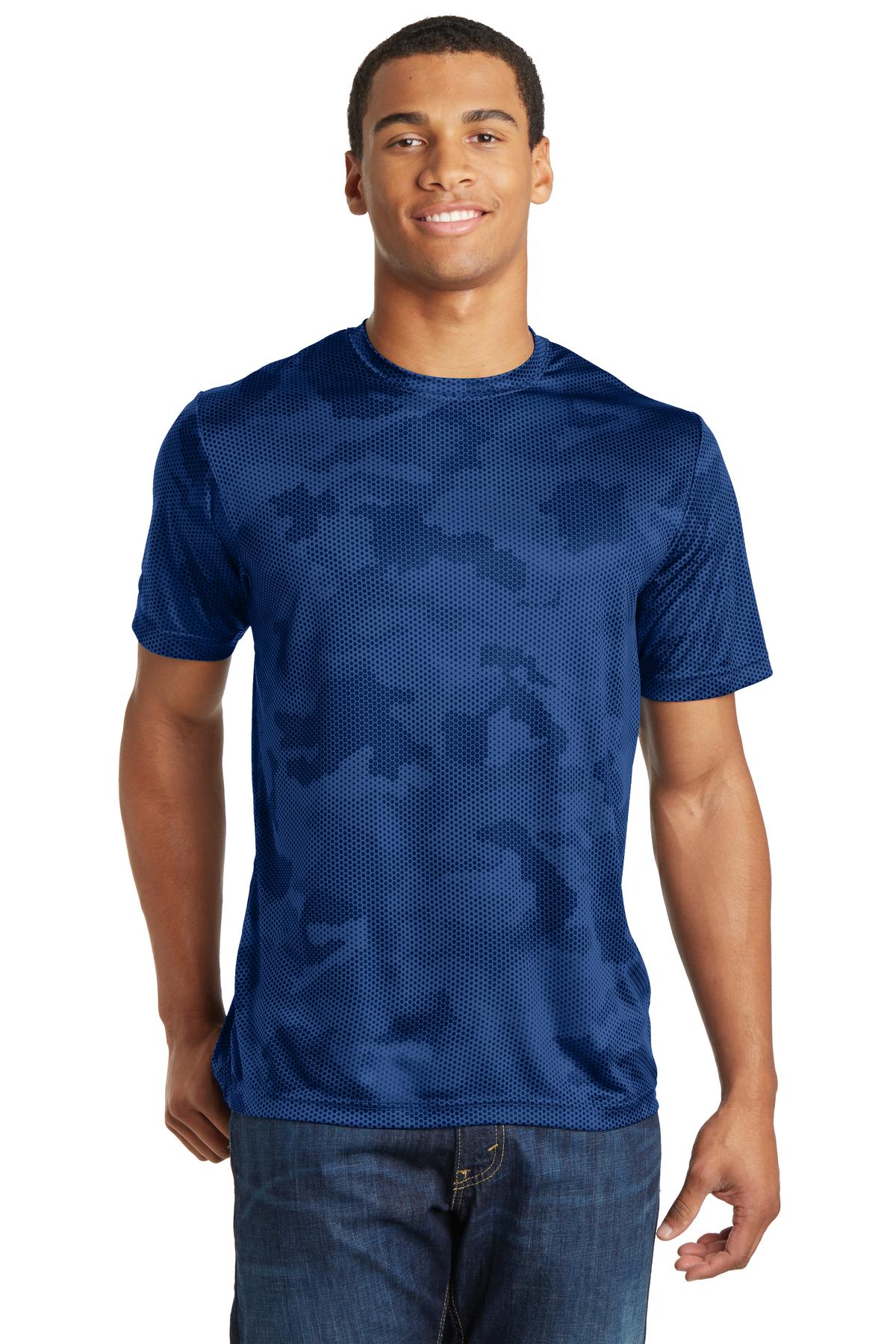 Sport-Tek CamoHex Tee. ST370