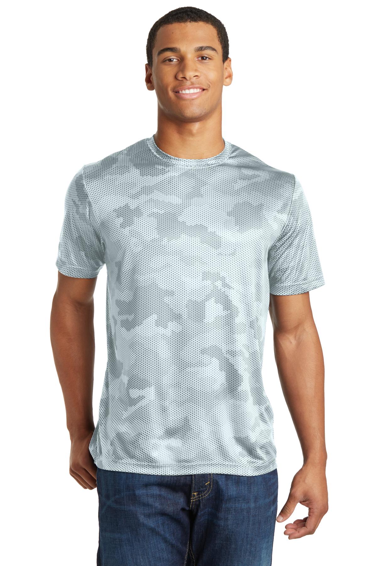 Sport-Tek CamoHex Tee. ST370