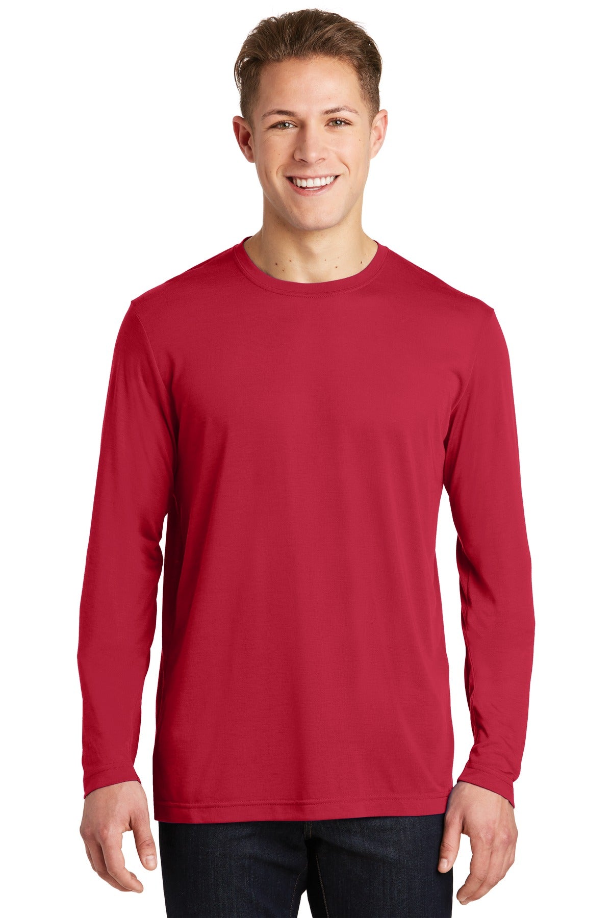 Sport-Tek Long Sleeve PosiCharge Competitor‚Ñ¢ Cotton Touch‚Ñ¢ Tee. ST450LS