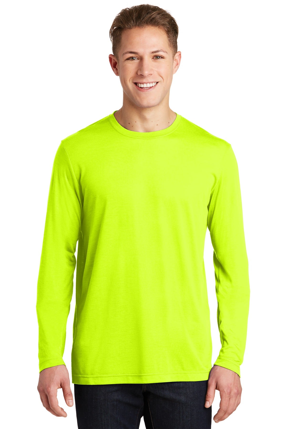 Sport-Tek Long Sleeve PosiCharge Competitor‚Ñ¢ Cotton Touch‚Ñ¢ Tee. ST450LS