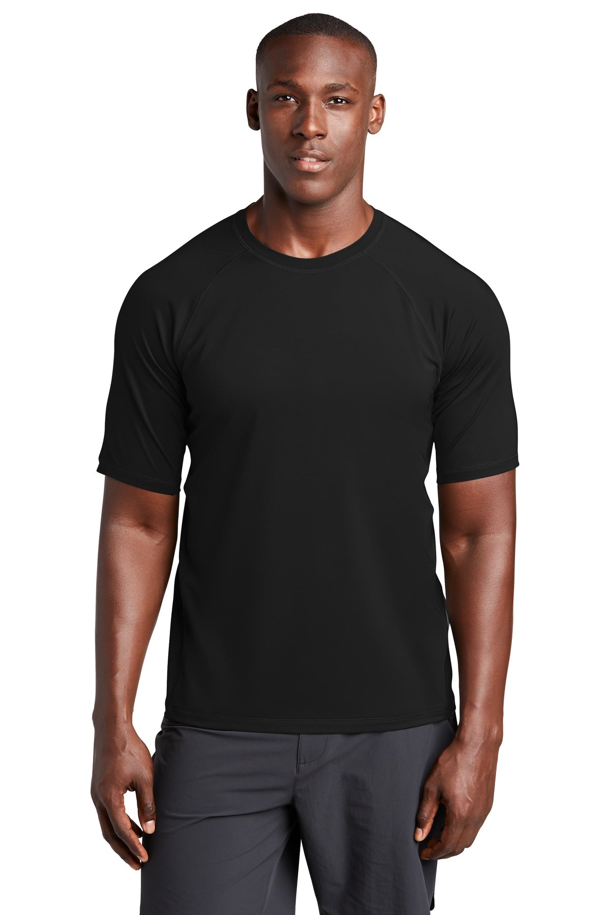 Sport-Tek  Rashguard Tee. ST470