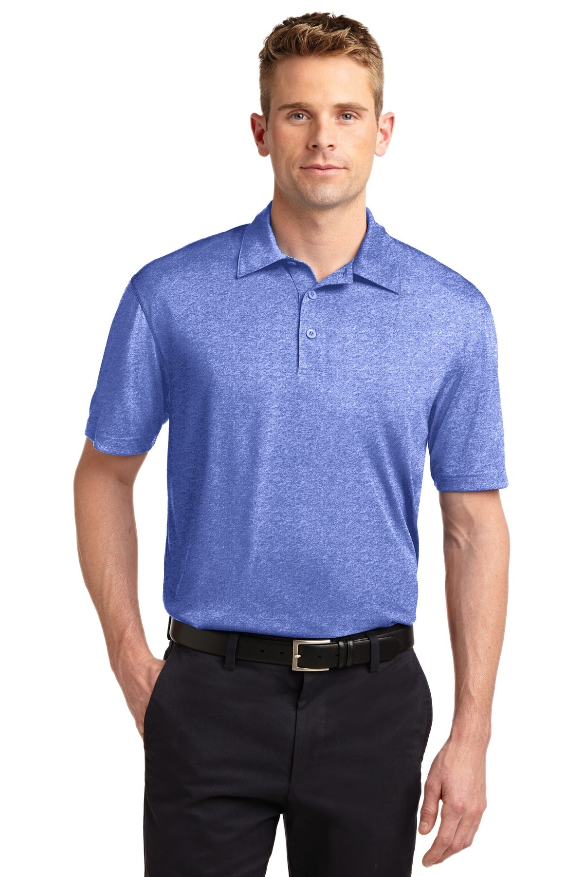 Sport-Tek Heather Contender‚Ñ¢ Polo. ST660