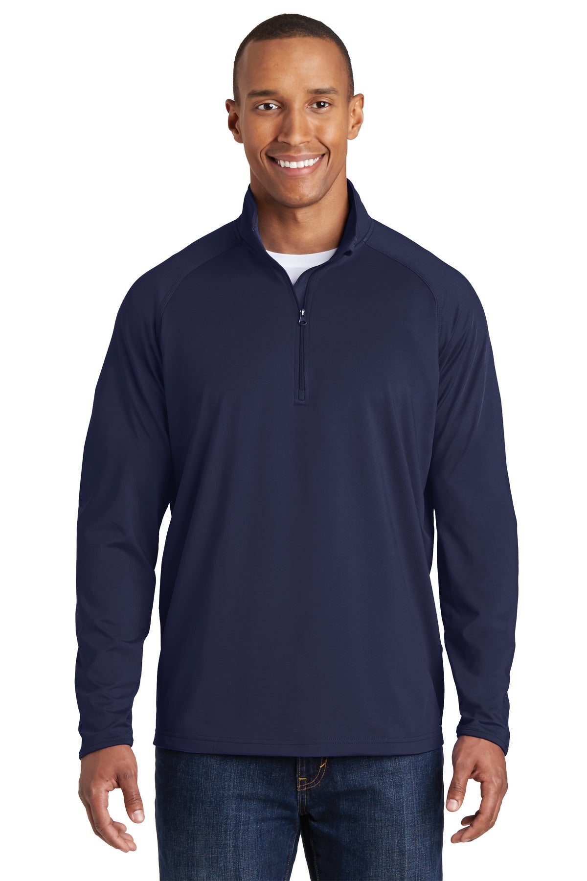 Sport-Tek Sport-Wick Stretch 1/4-Zip Pullover. ST850